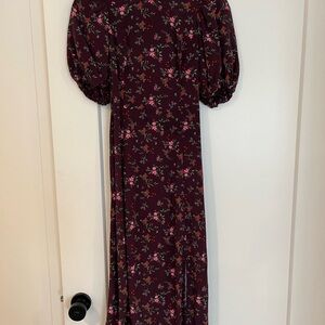 Floral Puff Sleeve Dress